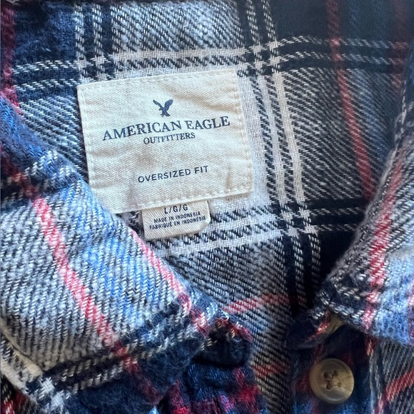 Distressed Flannel Shirt - Picture 3 of 4